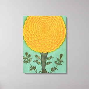 Small Clive Album Marigold Canvastryck
