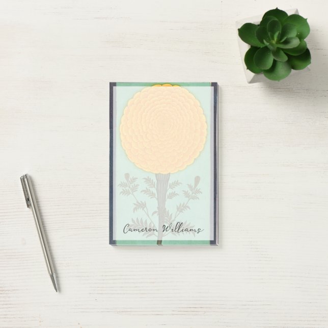 Small Clive Album | Marigold Post-it Block (Kontor)