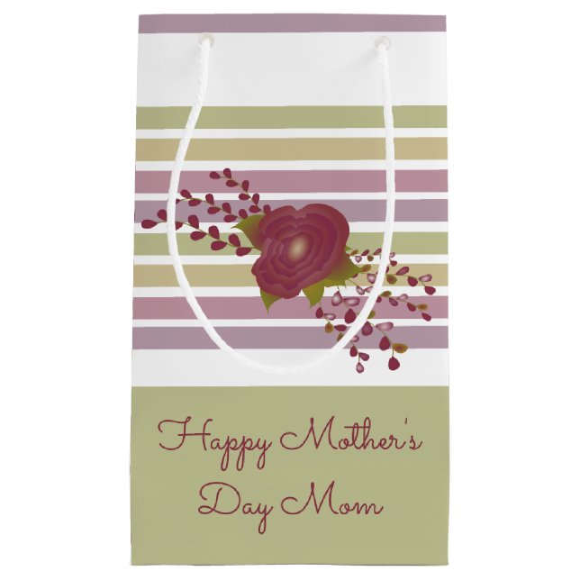 Small Designer Mors dag Gift Bag (Framsidan)