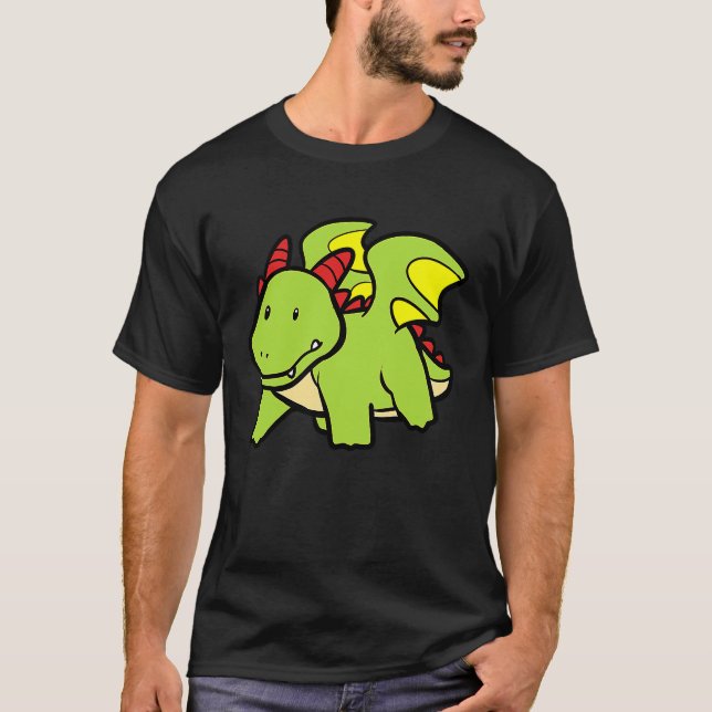 Small Dragon T Shirt (Framsida)