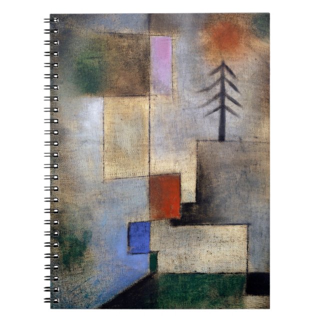 Small Fir bild (1922) från Paul klee Anteckningsbok (Framsidan)