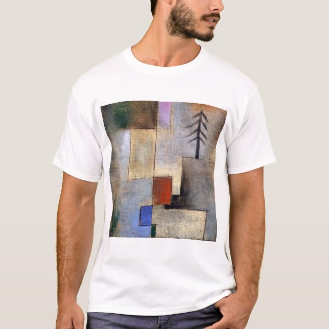 Small fir picture (1922) by paul klee t shirt (Framsida)