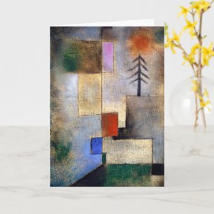 Small Fr bild - Paul Klee - modern konsmålning Kort