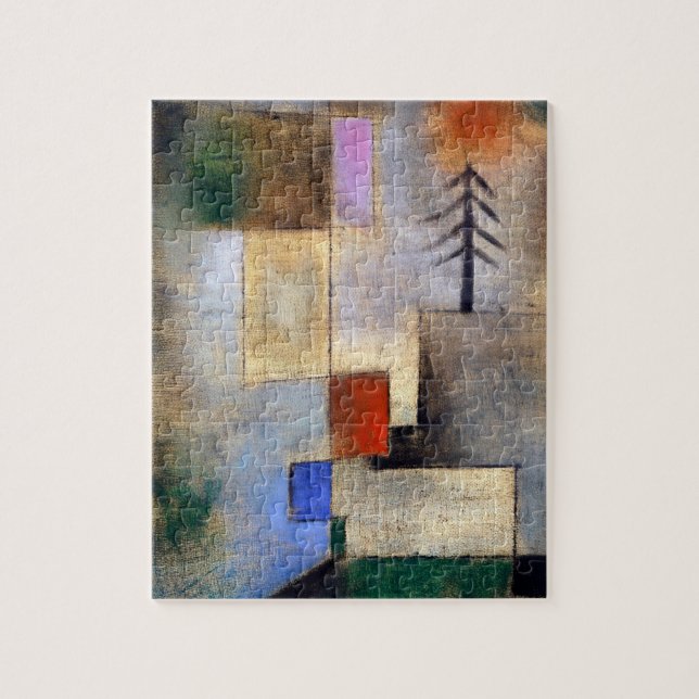 Small Fr bild - Paul Klee - modern konsmålning Pussel (Vertikal)