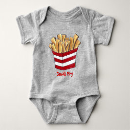 Small Fry Fast Junk Food Fransk Fries Foodie T-shirt