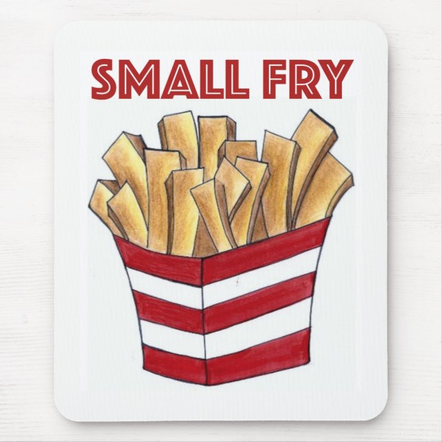 SMALL FRY Fransk Fries Fast Food Junk Foodie Musmatta (Framsidan)