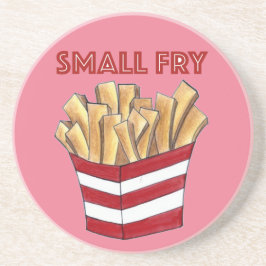 SMALL FRY Fransk Fries Fast Food Junk Foodie Underlägg