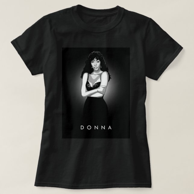 Small Gifts Donna Art Summers Idol Gift Fot You T Shirt (Design framsida)