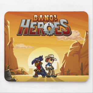 Smäll! Hjältar Mousepad Musmatta