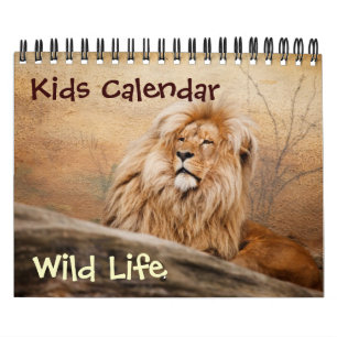Small Kids Calendar Vilda djur Kalender