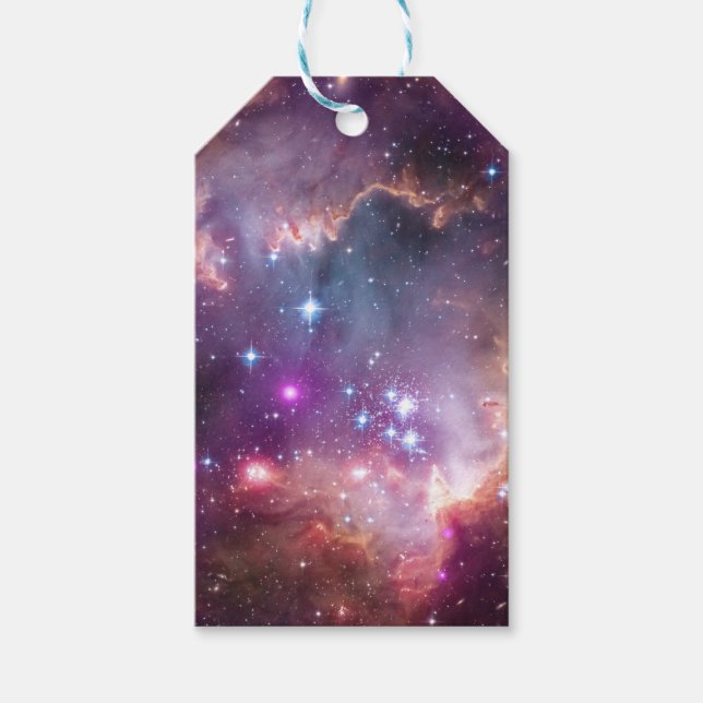 Small Magellanic Cloud Presentetikett (Framsidan)