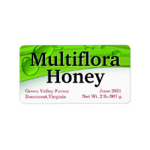 Small Multiflora Honung Burk Food