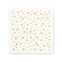 Small Random Guld Stars Mönster