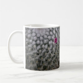 Small Rosa Blommar Cactus Kaffemugg