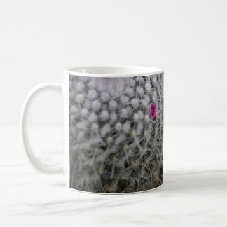Small Rosa Blommar Cactus Kaffemugg