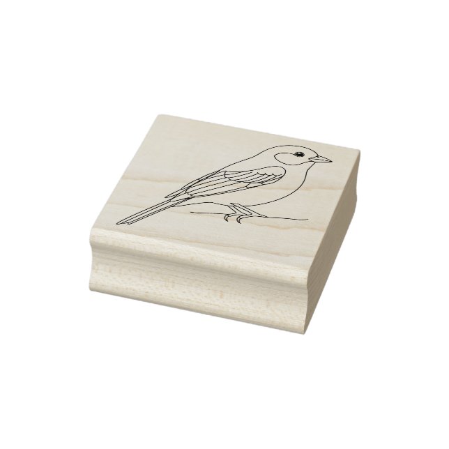 Small Sång Bird Stämpel (Stämpel)