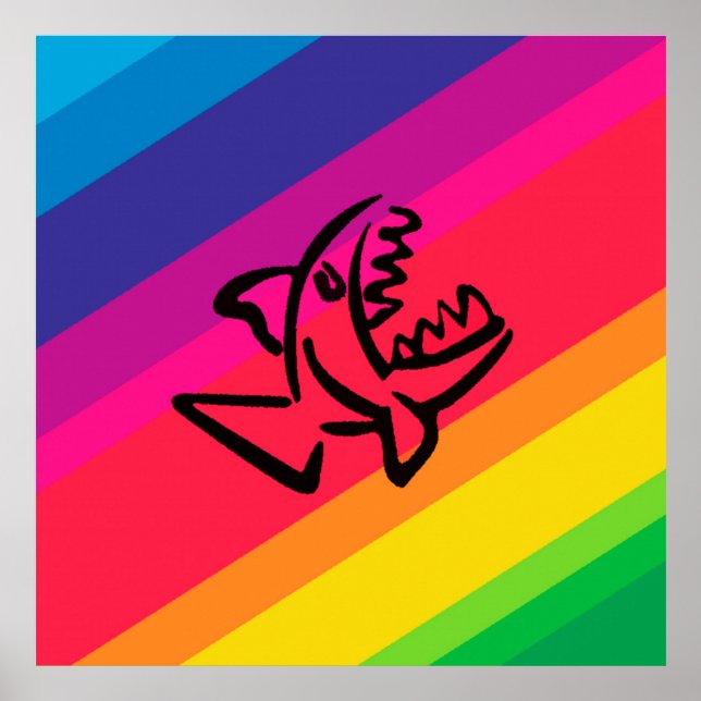 small shark poster (Framsidan)