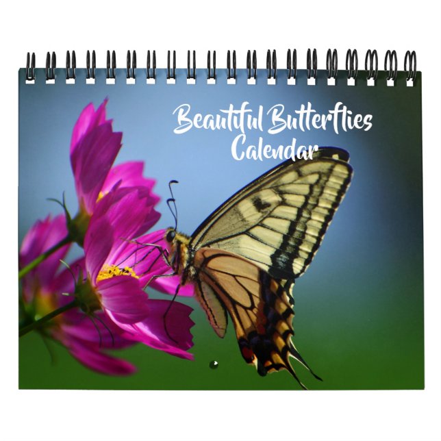 Small Size Beautiful Butterflies Calendar Kalender (Omslag)