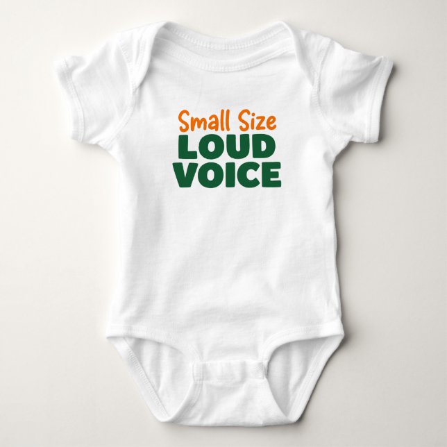Small Size Loud Voice T Shirt (Framsida)