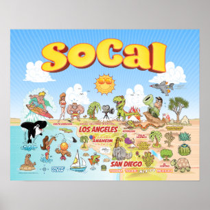 Small SoCal-Poster Poster