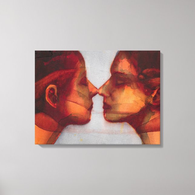 Small Spegel Twin 2003-07 Canvastryck (Framsida)