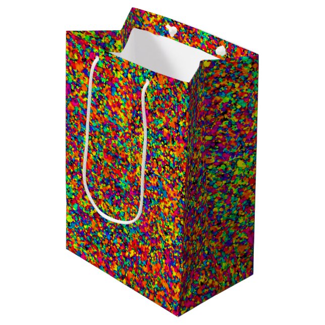 Small Splatter - Gift Bag (Framsidan Vinklad)