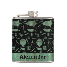 Small Steampunk Verdigris Airship Theme Anpassning