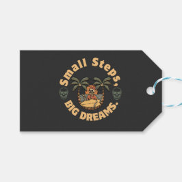 small steps,big dreams presentetikett