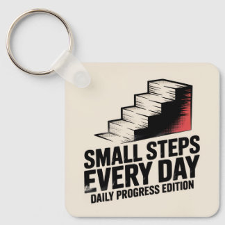 Small Steps Every Day Nyckelring