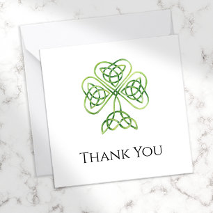 Small Tack Irish Celtic Knot Funeral Anteckningskort