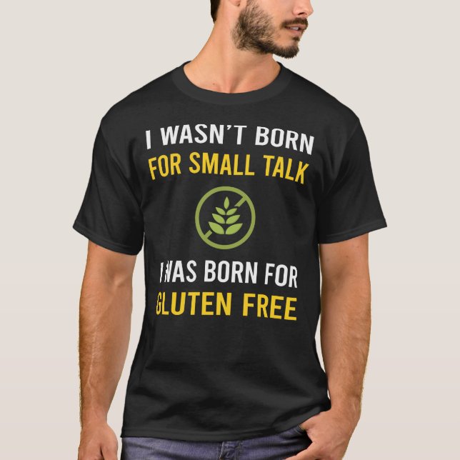 Small Talk Glutenfri T Shirt (Framsida)