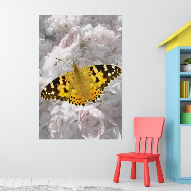 Small Tortoiseshell Butterfly Poster (Barnkammare 1)