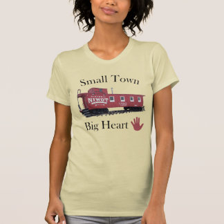 Small Town Big Heart-Womans T-Shirt