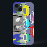 Small Town Drive-in Movie iPad Air Case<br><div class="desc">Släpp popcorn! Den här lilla inkörningsväskan iPad Air kommer att transportera dig till en enklare tidpunkt, när gas var billigt, rock and roll var ung och filmstjärnorna i Hollywoods Golden Age visade sig ljusare än natten himlar. Konstruktionen har en baksida av fem, praktiskt taget oförstörbara, reflexbilar i färg av rött,...</div>