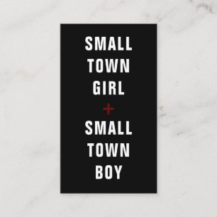 Small Town Stag & Doe Biljett - Anpassadet Färg