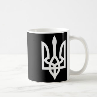 Small Ukrainian Coat Of Arms Flag Symbol Sign Logo Kaffemugg