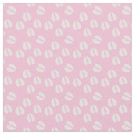 SMALL UTSKRIFT DIY Masks - Rosa White Goat Hoofpri Tyg