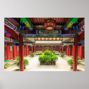 Small Vild Goose Temple, China Poster