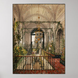 "Small Winter Garden of Empress Alexandra" Poster