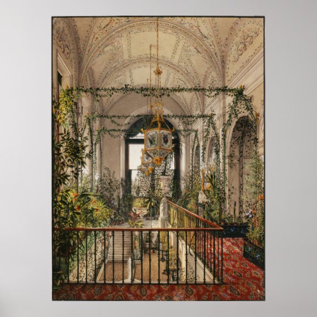 "Small Winter Garden of Empress Alexandra" Poster (Framsidan)