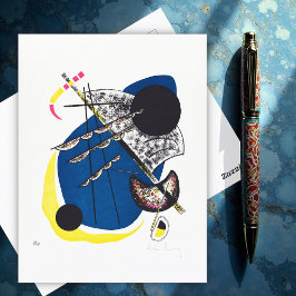 Small Worlds II av W. Kandinsky Vykort