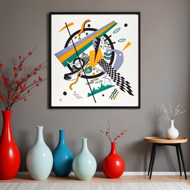 Small Worlds IV av W. Kandinsky Poster (Skapare uppladdad)
