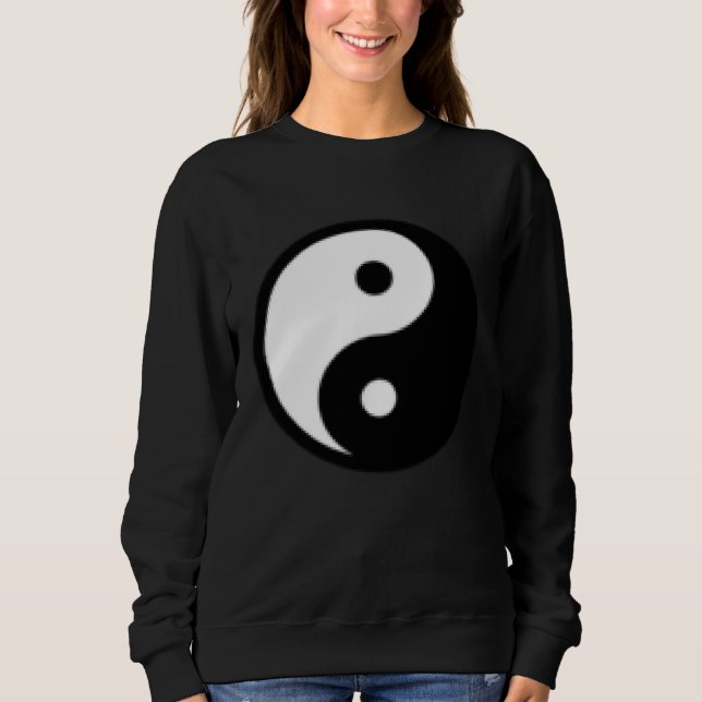 Small Yin Yang, Tai chi, Qi gong, polarity, dualit T Shirt (Framsida)
