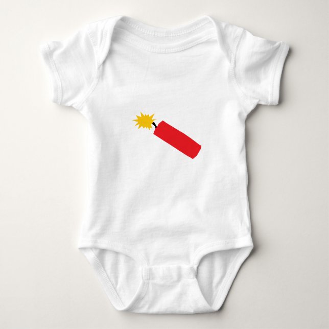 Smällaretecknad, TNT, dynamit T-shirt (Framsida)