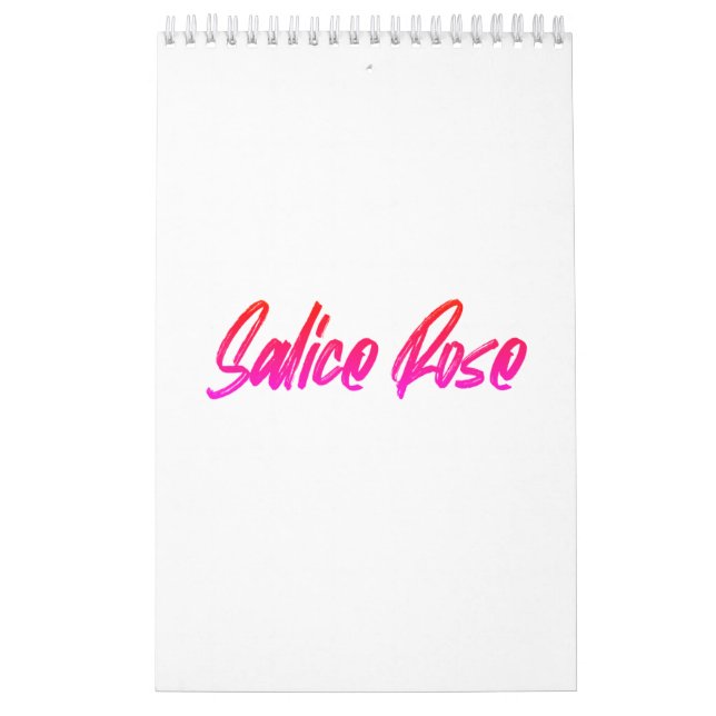 SmallCalendar med en sida, vit Kalender (Omslag)