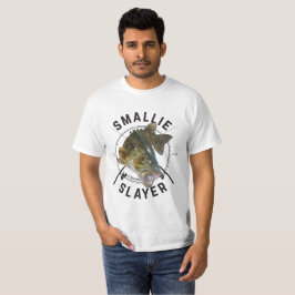 Smallie Slayer - bas- fiskeskjorta för Smallmouth T-shirt