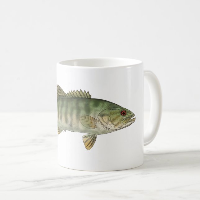 Smallmouth Bass Mugg (Framsida höger)