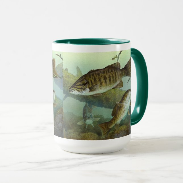 Smallmouth bass mugg (Framsida höger)