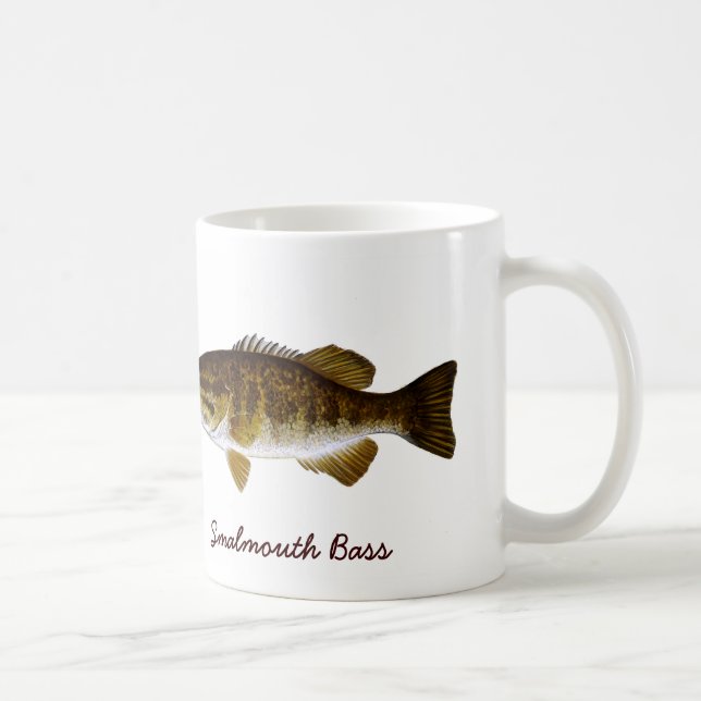 SMALLMOUTHBAS KAFFEMUGG (Höger)