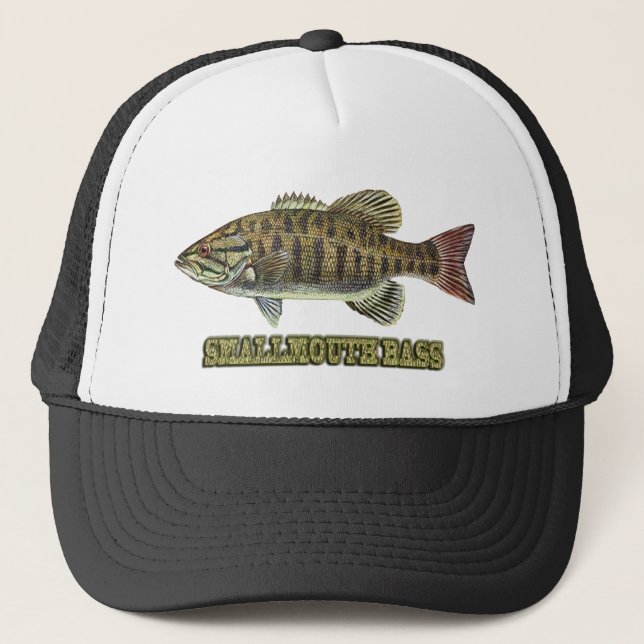 Smallmouthbas Truckerkeps (Framsida)